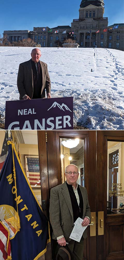 Vote for Neal Ganser for Montana State Senate District 33.